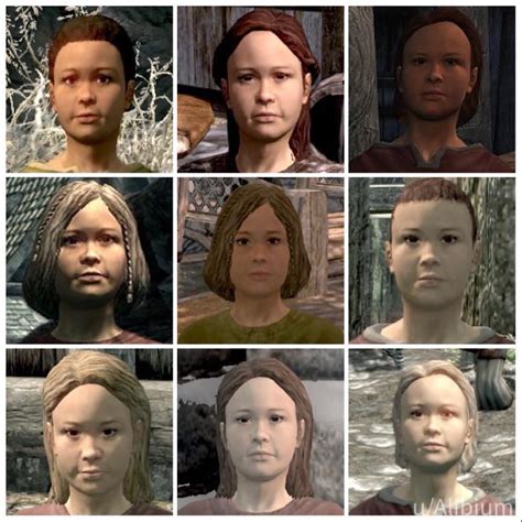 skyrim all adoptable children.